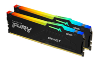 [15261900000] Kingston FURY Beast RGB - 64 GB - 2 x 32 GB - DDR5 - 6000 MHz - 288-pin DIMM