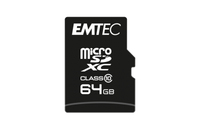 [2984640004] EMTEC Micro SDHC ECMSDM64GXC10CG - 64 GB - MicroSDHC - Class 10 - 20 MB/s - 12 MB/s - Black