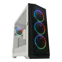 [16195331000] LC-Power Geh Midi Gaming 805BW-ON Holo-1_X Hartglas - Case - ATX