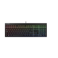 Cherry MX 2.0S RGB - Full-size (100%) - USB - Mechanical - QWERTZ - RGB LED - Black