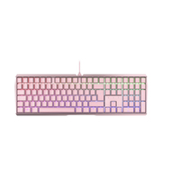 [15799849000] Cherry MX 3.0S RGB - Full-size (100%) - USB - Mechanical - QWERTZ - RGB LED - Rose