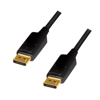 LogiLink CD0101 - 2 m - DisplayPort - DisplayPort - Männlich - Männlich - 3840 x 2160 Pixel