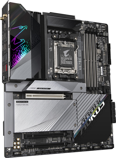 [14764997000] Gigabyte X670E AORUS MASTER (REV. 1.0) - AMD - Buchse AM5 - AMD Ryzen™ 7 - DDR5-SDRAM - 128 GB - DIMM