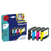 Pelikan 4 cartridges - Pigment-based ink - Black,Cyan,Magenta,Yellow - Brother - Multi pack - Brother DCP-130C - 135C - 150C - 330C - 350C - 357C - 540CN - 560CN - 750CW - 770CW - Fax-1355 - 1360 - 1460,... - 4 pc(s)