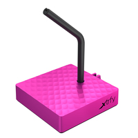 Xtrfy B4 - Cable holder - Desk - Metal - Rubber - Silicone - Pink