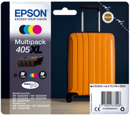 [9071098000] Epson Multipack 4-colours 405XL DURABrite Ultra Ink - Hohe (XL-) Ausbeute - Tinte auf Pigmentbasis - Tinte auf Pigmentbasis - 18,9 ml - 14,7 ml - 1 Stück(e)