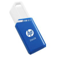 HP PNY HP x755w - 256 GB - USB Type-A - 3.2 Gen 1 (3.1 Gen 1) - 75 MB/s - Slide - Blue - White