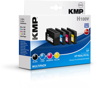 KMP H100V - Tinte auf Pigmentbasis - Schwarz - Cyan - Magenta - Gelb - HP - Multi pack - HP 950XL (CN045AE) - HP 951XL (CN046AE - CN047AE - CN048AE) - 80 ml