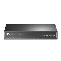 [9441370000] TP-LINK 9-Port 10/100Mbps Desktop Switch with 8-Port PoE+ - Unmanaged - Fast Ethernet (10/100) - Power over Ethernet (PoE)