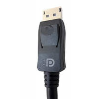 [8925606000] Techly DisplayPort 1.4 Anschlusskabel, M/M, 1m, schwarz