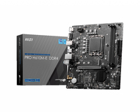 [14293068000] MSI PRO H610M-E DDR4 - Intel - LGA 1700 - Intel® Core™ i9 - LGA 1700 - DDR4-SDRAM - 64 GB