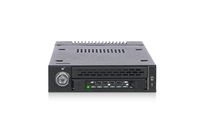 [8656330000] Icy Dock MB833M2K-B - SSD enclosure - M.2 - SAS - 32 Gbit/s - Black