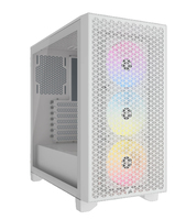 Corsair 3000D RGB Tempered Glass Mid-Tower White