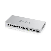 ZyXEL XGS1010-12 - Unmanaged - Gigabit Ethernet (10/100/1000) - Wall mountable