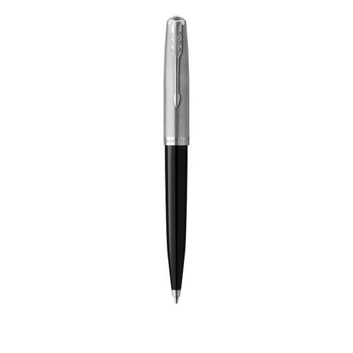 Parker 51 - Clip - Twist retractable ballpoint pen - Refillable - Black - 1 pc(s) - Medium