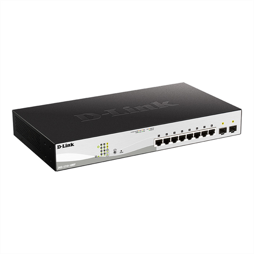 [3640455003] D-Link PoE+ Switch DGS-1210-10MP 10 Port - Switch - 1 Gbps