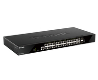 D-Link DGS-1520-28/E - Managed - L3 - 10G Ethernet (100/1000/10000) - Rack-Einbau - 1U