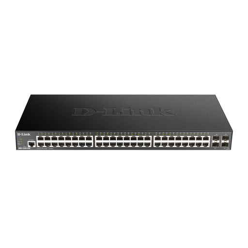 [7603532001] D-Link DGS 1250-52X - Switch - Smart - 48 x 10/100/1000+ 4 10 Gigabit SFP+ - Switch - Fiber Optic