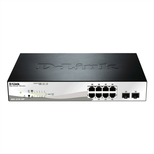 [3640455004] D-Link PoE Switch DGS-1210-10P 10 Port - Switch - 1 Gbps