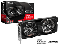ASRock Challenger AMD Radeon RX 6600 D 8GB - Radeon RX 6600 - 8 GB - GDDR6 - 128 Bit - 7680 x 4320 Pixel - PCI Express x16 4.0