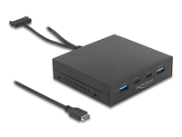 [14979651000] Delock 64057 - SATA - USB 3.2 Gen 2 (3.1 Gen 2) - USB Type-C - Male - Full-height / Full-length - SATA 15-pin - Black