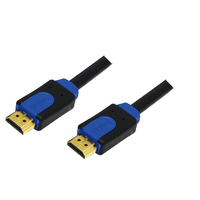 [1835805000] LogiLink CHB1110 - 10 m - HDMI Type A (Standard) - HDMI Type A (Standard) - 10.2 Gbit/s - Black - Blue