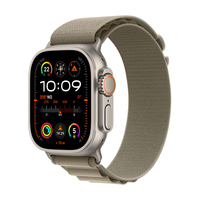 [16702995000] Apple Watch Ultra 2 GPS+ Cellular 49 mm Titangehäuse Alpine Loop Oliv L