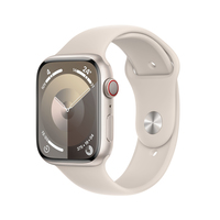 [16702937000] Apple Watch Series 9 45 mm LTE Alu Polarstern Sport S/M