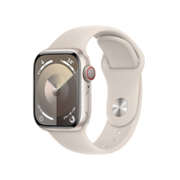 [16702868000] Apple Watch Series 9 41 mm LTE Alu Polarstern Sport S/M