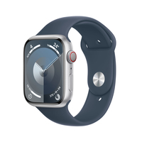 [16702818000] Apple Watch Series 9 GPS+ Cellular 45 mm Aluminiumgehäuse Sport Band Storm Blue