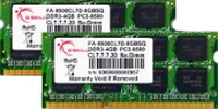 [1575402000] G.Skill FA-8500CL7D-8GBSQ - 8 GB - 2 x 4 GB - DDR3 - 1066 MHz - 204-pin SO-DIMM