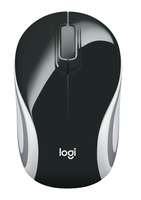 Logitech M187 - Beidhändig - Optisch - RF Wireless - 1000 DPI - Schwarz - Weiß