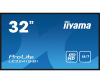 Iiyama 31.5IN IPS PANEL 1920X1080 350 - Flat Screen - 1,200:1