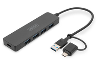 [16644832000] DIGITUS USB 3.0 Hub 4-Port, Slim Line
