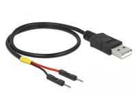 [7479221000] Delock 85402 - 0,3 m - USB A - Schwarz