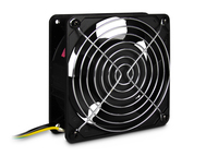 [7515779000] Inter-Tech 88887269 - Cooling fan - Black - 1 fan(s) - 12 cm - 230 V - 610 g