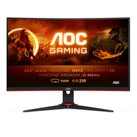 [9443331000] AOC G2 C24G2AE/BK - 59,9 cm (23.6 Zoll) - 1920 x 1080 Pixel - Full HD - LED - 1 ms - Schwarz - Rot