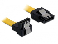 [1970435000] Delock 0.7m SATA M/M - 0.7 m - Male/Male - Yellow