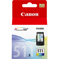 Canon CL-511 C/M/Y Colour Ink Cartridge - Pigment-based ink - 1 pc(s)