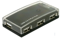 [675178000] Delock HUB USB 2.0 external 4 port - 480 Mbit/s - Windows 98SE/2000/XP/XP-64/Server 2003 - Linux Kernel 2.6 +