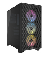 [16172494000] Corsair 3000D RGB Tempered Glass Mid-Tower Black