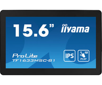 Iiyama TF1633MSC-B1 15.6IN TOUCH PCAP - Flat Screen