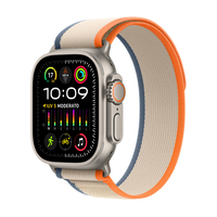 Apple Watch Ultra 2 49mm Orange/Beige Trail Loop - M/L