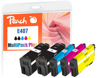 [17172426000] Peach Patrone Epson No.407 MultiPack Plus remanufactured