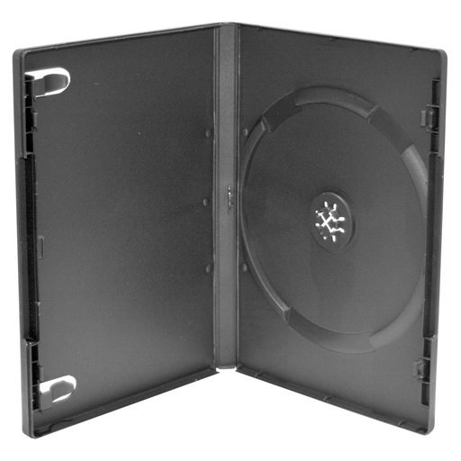 MEDIARANGE BOX11 - DVD case - 1 discs - Black - Plastic - 120 mm - 191 mm