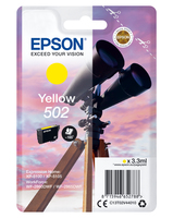 Epson Singlepack Yellow 502 Ink - Standard Yield - Pigment-based ink - 3.3 ml - 165 pages - 1 pc(s)