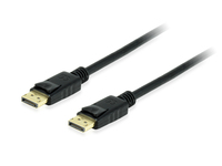 [16382099000] Equip DisplayPort 1.4 St/St 10m 8K/60Hz komp.HDCP schwarz - Digital/Display/Video