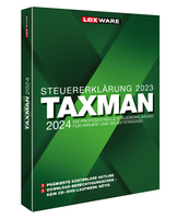 [16646976000] Lexware TAXMAN 2024 Box-Pack 1 Benutzer Win Deutsch 08832-0091 - Finanzen/Steuer - Deutsch