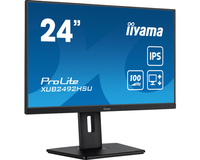 [17271673000] Iiyama 60.5cm 23.8" XUB2492HSU-B6 16 9 HDMI+DP+4xUSB IPS - Flachbildschirm (TFT/LCD) - 60,5 cm