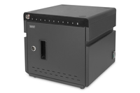 DIGITUS Mobile Desktop Charging Cabinet for Notebooks/Tablets up to 14 inch, UV-C, USB-C